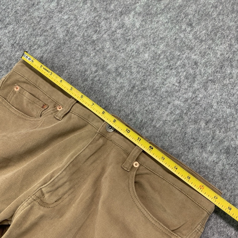 Spier & Mackay Slim Fit Brown Casual Pants Cotton/Spandex - Size 34x29 - Picture 9 of 13